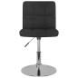 vidaXL Esszimmerstühle 4 Stk. Drehbar Schwarz Stoff vidaXL Esszimmerstühle 4 Stk. Drehbar Schwarz Stoff