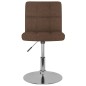 vidaXL Esszimmerstühle 6 Stk. Drehbar Braun Stoff vidaXL Esszimmerstühle 6 Stk. Drehbar Braun Stoff