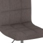 vidaXL Esszimmerstuhl Drehbar Taupe Stoff vidaXL Esszimmerstuhl Drehbar Taupe Stoff