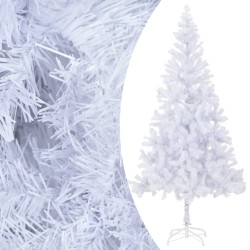 Künstlicher Weihnachtsbaum mit LEDs & Kugeln 210 cm 910 Zweige