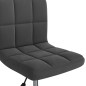 vidaXL Esszimmerstuhl Drehbar Schwarz Samt vidaXL Esszimmerstuhl Drehbar Schwarz Samt