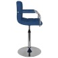 vidaXL Esszimmerstuhl Blau Stoff vidaXL Esszimmerstuhl Blau Stoff
