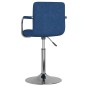 vidaXL Esszimmerstuhl Blau Stoff vidaXL Esszimmerstuhl Blau Stoff