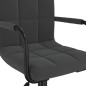 vidaXL Esszimmerstühle 6 Stk. Drehbar Schwarz Samt vidaXL Esszimmerstühle 6 Stk. Drehbar Schwarz Samt