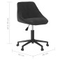 vidaXL Esszimmerstühle 4 Stk. Drehbar Schwarz Samt vidaXL Esszimmerstühle 4 Stk. Drehbar Schwarz Samt