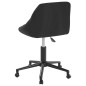 vidaXL Esszimmerstühle 6 Stk. Drehbar Schwarz Samt vidaXL Esszimmerstühle 6 Stk. Drehbar Schwarz Samt