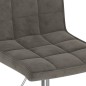 vidaXL Esszimmerstühle 6 Stk. Drehbar Dunkelgrau Samt vidaXL Esszimmerstühle 6 Stk. Drehbar Dunkelgrau Samt