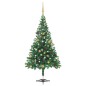 Künstlicher Weihnachtsbaum mit LEDs & Kugeln 210 cm 910 Zweige Künstlicher Weihnachtsbaum mit LEDs & Kugeln 210 cm 910 Zweige