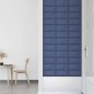 vidaXL Wandpaneele 12 Stk. Blau 30x15 cm Stoff 0,54 m² vidaXL Wandpaneele 12 Stk. Blau 30x15 cm Stoff 0,54 m²