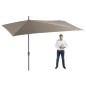 Madison Sonnenschirm Asymmetric Sideway 360x220 cm Taupe PC15P015 Madison Sonnenschirm Asymmetric Sideway 360x220 cm Taupe PC15P015