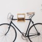 vidaXL Wand Fahrradträger 35x25x25 cm Raues Mango-Massivholz vidaXL Wand Fahrradträger 35x25x25 cm Raues Mango-Massivholz