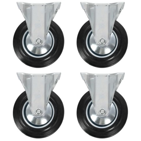 vidaXL Bockrollen 4 Stk. 160 mm