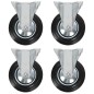 vidaXL Bockrollen 4 Stk. 160 mm vidaXL Bockrollen 4 Stk. 160 mm