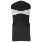 25 x Stretch Stuhlschleifen + Diamant Schnalle cremefarben 25 x Stretch Stuhlschleifen + Diamant Schnalle cremefarben