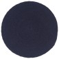 vidaXL Tischsets 4 Stk. Marineblau 38 cm Rund Baumwolle vidaXL Tischsets 4 Stk. Marineblau 38 cm Rund Baumwolle