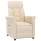 vidaXL Relaxsessel Beige Mikrofasergewebe vidaXL Relaxsessel Beige Mikrofasergewebe