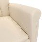 vidaXL Relaxsessel Beige Mikrofasergewebe vidaXL Relaxsessel Beige Mikrofasergewebe