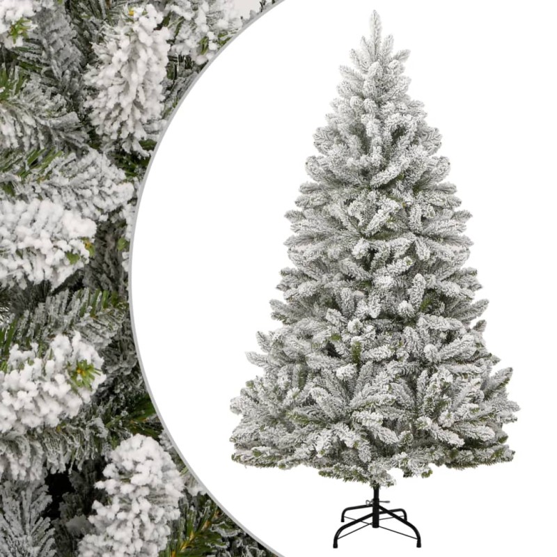 vidaXL Künstlicher Weihnachtsbaum Klappbar Beschneit 270 cm vidaXL Künstlicher Weihnachtsbaum Klappbar Beschneit 270 cm