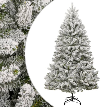 vidaXL Künstlicher Weihnachtsbaum Klappbar Beschneit 270 cm