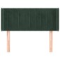 vidaXL Kopfteil mit Ohren Dunkelgrün 93x16x78/88 cm Samt vidaXL Kopfteil mit Ohren Dunkelgrün 93x16x78/88 cm Samt