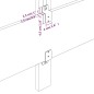 vidaXL Kopfteil mit Ohren Dunkelgrün 93x16x78/88 cm Samt vidaXL Kopfteil mit Ohren Dunkelgrün 93x16x78/88 cm Samt