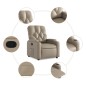 vidaXL Relaxsessel Cappuccino-Braun Kunstleder vidaXL Relaxsessel Cappuccino-Braun Kunstleder