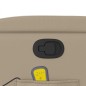 vidaXL Massagesessel Cappuccino-Braun Kunstleder vidaXL Massagesessel Cappuccino-Braun Kunstleder