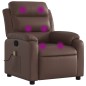 vidaXL Massagesessel Braun Kunstleder vidaXL Massagesessel Braun Kunstleder