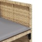 vidaXL 9-tlg. Garten-Essgruppe mit Kissen Beigemischung Poly Rattan vidaXL 9-tlg. Garten-Essgruppe mit Kissen Beigemischung Poly Rattan
