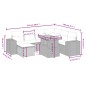 vidaXL 8-tlg. Garten-Sofagarnitur mit Kissen Beige Poly Rattan vidaXL 8-tlg. Garten-Sofagarnitur mit Kissen Beige Poly Rattan