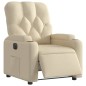 vidaXL Relaxsessel Elektrisch Creme Stoff vidaXL Relaxsessel Elektrisch Creme Stoff