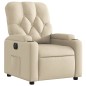 vidaXL Relaxsessel Elektrisch Creme Stoff vidaXL Relaxsessel Elektrisch Creme Stoff