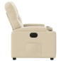 vidaXL Relaxsessel Elektrisch Creme Stoff vidaXL Relaxsessel Elektrisch Creme Stoff