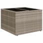 vidaXL 11-tlg. Garten-Sofagarnitur mit Kissen Hellgrau Poly Rattan vidaXL 11-tlg. Garten-Sofagarnitur mit Kissen Hellgrau Poly Rattan