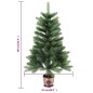 vidaXL Künstlicher Weihnachtsbaum mit Beleuchtung & Kugeln 90 cm Grün vidaXL Künstlicher Weihnachtsbaum mit Beleuchtung & Kugeln 90 cm Grün