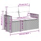 vidaXL 11-tlg. Garten-Sofagarnitur mit Kissen Braun Poly Rattan vidaXL 11-tlg. Garten-Sofagarnitur mit Kissen Braun Poly Rattan