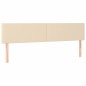 vidaXL Boxspringbett mit Matratze Creme 120x190 cm Stoff vidaXL Boxspringbett mit Matratze Creme 120x190 cm Stoff