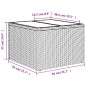vidaXL 6-tlg. Garten-Sofagarnitur mit Kissen Braun Poly Rattan vidaXL 6-tlg. Garten-Sofagarnitur mit Kissen Braun Poly Rattan