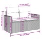 vidaXL 7-tlg. Garten-Sofagarnitur mit Kissen Braun Poly Rattan vidaXL 7-tlg. Garten-Sofagarnitur mit Kissen Braun Poly Rattan