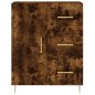vidaXL Highboard Räuchereiche 69,5x34x180 cm Holzwerkstoff vidaXL Highboard Räuchereiche 69,5x34x180 cm Holzwerkstoff