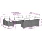 vidaXL 11-tlg. Garten-Sofagarnitur mit Kissen Hellgrau Poly Rattan vidaXL 11-tlg. Garten-Sofagarnitur mit Kissen Hellgrau Poly Rattan