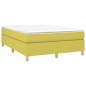 vidaXL Bettgestell ohne Matratze Grün 140x190 cm Stoff vidaXL Bettgestell ohne Matratze Grün 140x190 cm Stoff