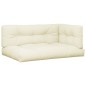 vidaXL Palettenkissen 3-tlg. Creme Stoff vidaXL Palettenkissen 3-tlg. Creme Stoff