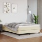 vidaXL Bettgestell Creme 140x200 cm Kunstleder vidaXL Bettgestell Creme 140x200 cm Kunstleder