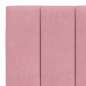 vidaXL Bett mit Matratze Rosa 180x200 cm Samt vidaXL Bett mit Matratze Rosa 180x200 cm Samt
