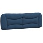 vidaXL Bett mit Matratze Blau 160x200 cm Stoff vidaXL Bett mit Matratze Blau 160x200 cm Stoff
