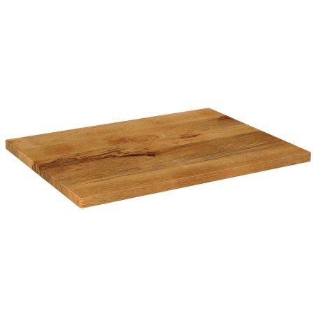 vidaXL Tischplatte 80x70x2,5 cm Rechteckig Massivholz Mango