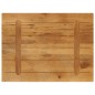 vidaXL Tischplatte 80x70x2,5 cm Rechteckig Massivholz Mango vidaXL Tischplatte 80x70x2,5 cm Rechteckig Massivholz Mango