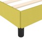 vidaXL Bettgestell ohne Matratze Grün 140x200 cm Stoff vidaXL Bettgestell ohne Matratze Grün 140x200 cm Stoff