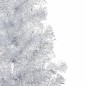 Künstlicher Weihnachtsbaum mit LEDs & Kugeln Silbern 210 cm PET Künstlicher Weihnachtsbaum mit LEDs & Kugeln Silbern 210 cm PET